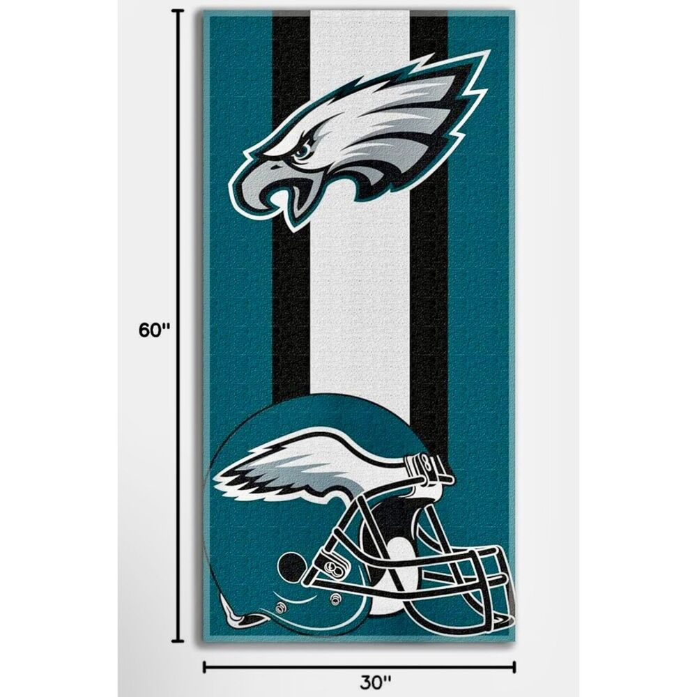 EAGLES - NORTHWEST NFL Philadelphia Eagles Unisex Beach Towel - NEW SEALED